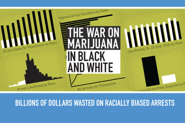 the war on marijuana in black and white report cover