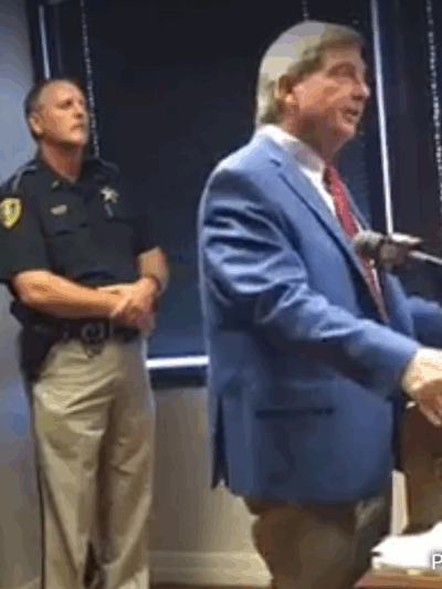 Caddo Parish Sheriff Steve Prator speaking at press conference 10/5/2017