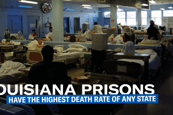 Hospital beds at Angola