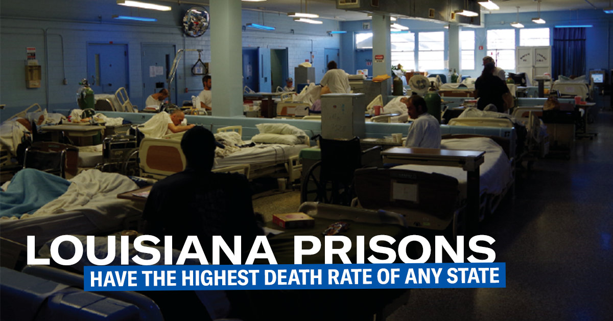 Hospital beds at Angola