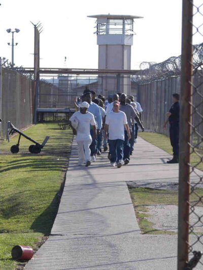 Men incarcerated at Angola prison