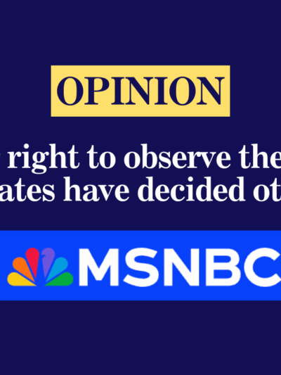 It’s our right to observe the police. These states have decided otherwise.