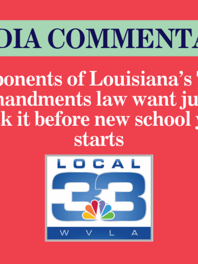 Opponents of Louisiana’s Ten Commandments law want judge to block it before new school year starts