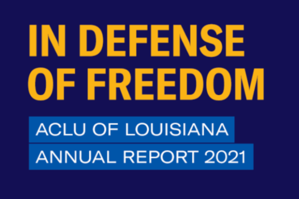 Truth and Reconciliation Project ACLU of Louisiana