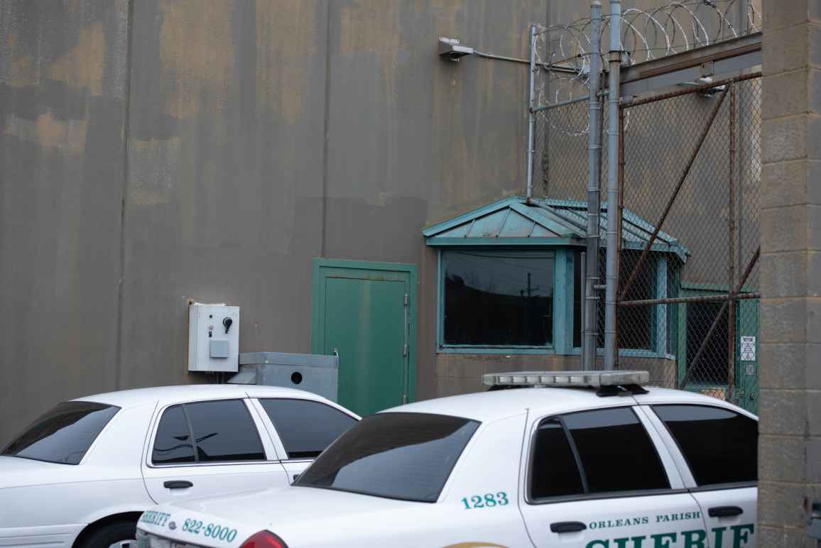 Orleans Parish police vehicles