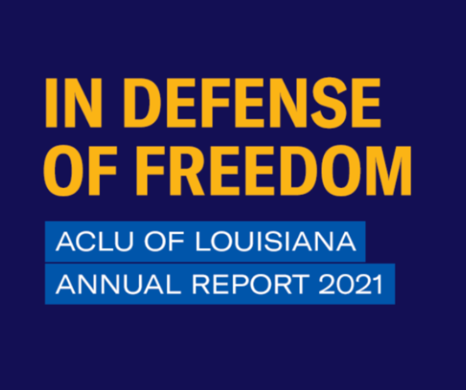 Truth and Reconciliation Project ACLU of Louisiana 