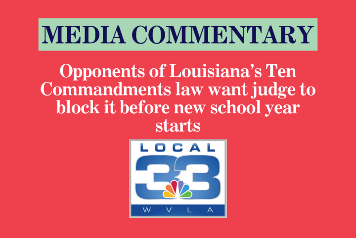 Opponents of Louisiana’s Ten Commandments law want judge to block it before new school year starts