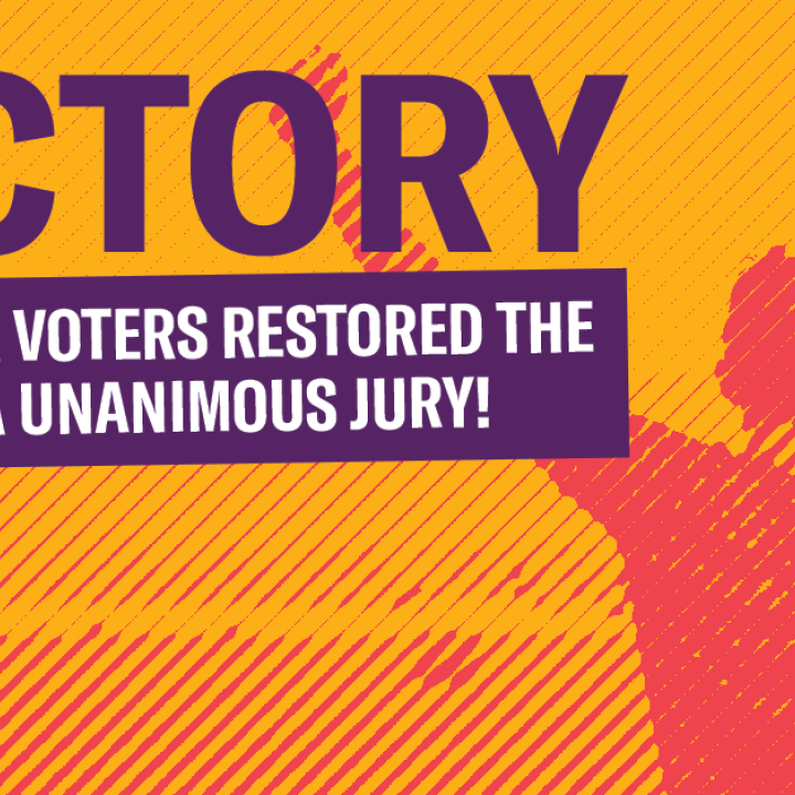 Victory: Louisiana voters restored the right to a unanimous jury