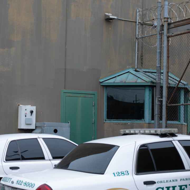Orleans Parish police vehicles