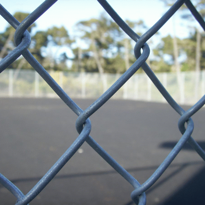 High school fence