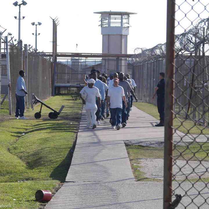 Men incarcerated at Angola prison 